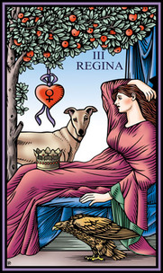 Tarot of the 7-Fold Mysteries tarot deck