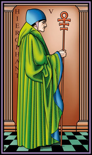 Tarot of the 7-Fold Mysteries tarot deck