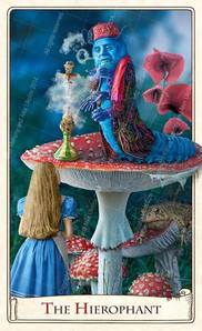 Tarotsæt Alice i Eventyrland Tarot