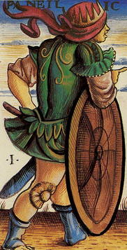 Tarotsæt Oldgamle Oplyste Tarot
