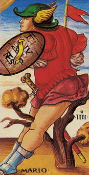 Tarotsæt Oldgamle Oplyste Tarot