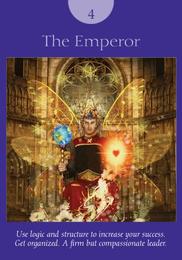 Baraja de tarot Cartas del Tarot de los Ángeles