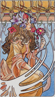 Tarotsæt Art Nouveau Tarot