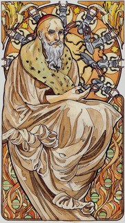 Tarotsæt Art Nouveau Tarot