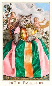 Baraja de tarot Tarot de los Gatos Bohemios Barrocos