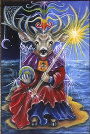 Tarotsæt Bohemisk Dyre-Tarot