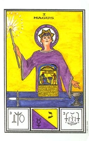 Tarotsæt Ceremoniel Magi Tarot