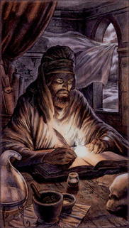 Tarotsæt Dark Grimoire Tarot