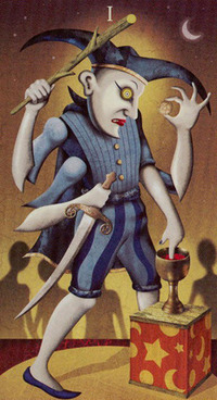 Tarotsæt Deviant Moon Tarot