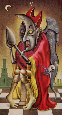 Tarotsæt Deviant Moon Tarot
