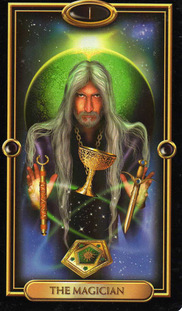 Tarotsæt Gilded Tarot