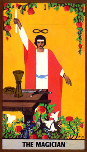 Tarotsæt Golden Rider Tarot