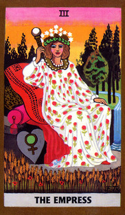 Tarotsæt Golden Rider Tarot
