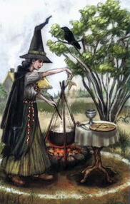 Tarotsæt Green Witch Tarot