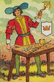 Tarotsæt Knapp-Hall Tarot