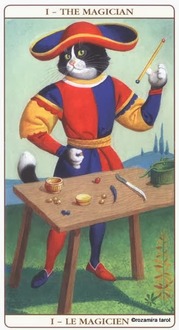 Tarotsæt Marseille-katte-tarot