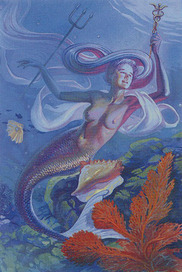 Tarotsæt Havfrue-Tarot