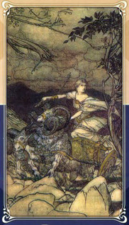 Tarot špil Tarot Prstena Nibelunga