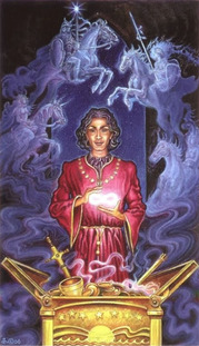 Tarotsæt Hellig Ø Tarot