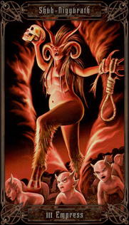 Secrets of the Necronomicon Tarot tarot deck