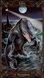 Secrets of the Necronomicon Tarot tarot deck