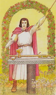 Tarotsæt Sharman-Caselli Tarot