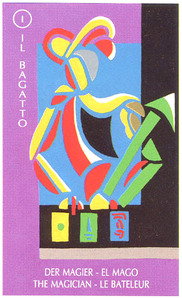 Tarotsæt Tarocchi dei Colori