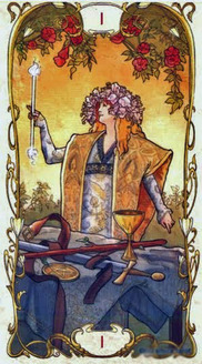Tarotsæt Tarot Mucha