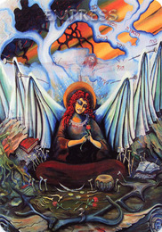 Tarotsæt Tempelridder Tarot