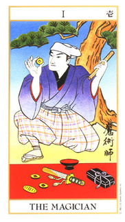 Tarotsæt Ukiyo-e Tarot