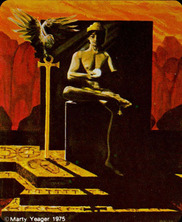Yeager Meditation Tarot tarot deck